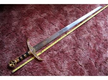 Ornamental Sword 'Robin Hood, Lady Marion, Little John', 48' Long, China   (177)