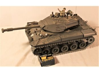 RC Model Battle Tank, Shoots Pellets, Battery Operated, 1/16 Scale   (49)