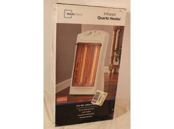 Infrared Quartz Heater, 1500W, Unopened Original Box, 24'H  (89)