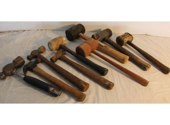 Group Of 9 Hammers And Mallets  (246)
