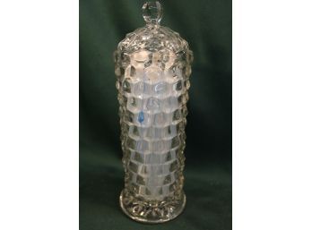 Antique Glass Soda Fountain Straw  Holder  (59)