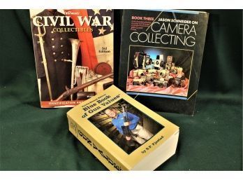 Assorted Books: Civil War, Camera & Gun Collector's Guides  (28)