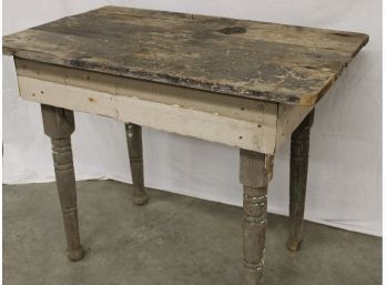Primitive Handmade Table, 37'x 24'x 39'   (31)