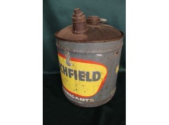 Richfield 5 Gal Motor Oil Can, Wood Handle   (148)