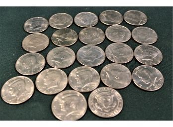 Group Of 22 J.F.Kennedy Half Dollars, '90, '91, ''92, 93, '94, '95     (238)