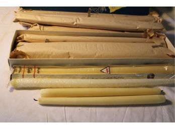 Candles Box Lot - About 25 From 12' - 18' Long  (44)