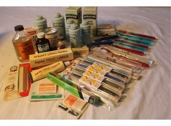 Personal Hygene Group: 7 Tins Revelation Tooth Power, Toothbrushes, More   (76)