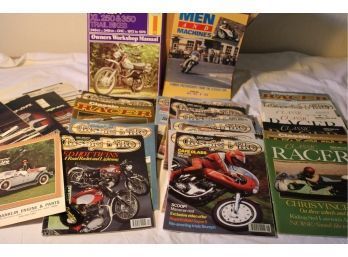 Motorcycle Mags, Snap On Tool Catalogs, 1985 Franklin Engine & Parts Calendar, Honda Owner's Manual   (41)