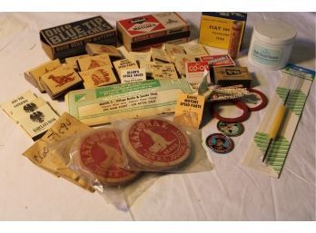 Vintage Misc Lot - Matches, Coasters, Pipe Cleaners, Solder Tool, More  (45)