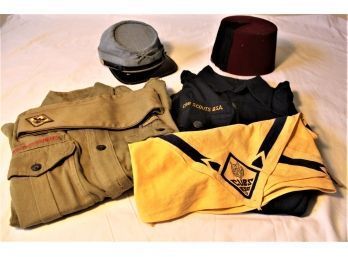 Cub & Boy Scout Shirts & Acc, Repro Civil War Cap, Fez  (82)