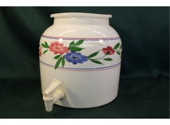 Hand Painted Ceramic Water Cooler   (208)