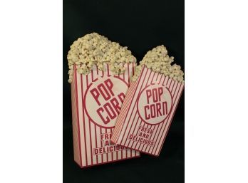 Vintage Tin And Composite Popcorn Wall Hanging, 13'H   (204)