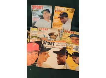Group Of 19 Sports Magazines, '63, '64, '65, '66      (311)