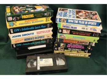 Sports And Bloopers VHS Tapes  (29)