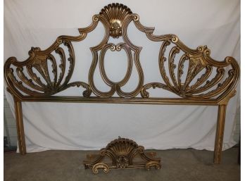 Ornate Cast Aluminum Headboard, 7'wide, 55'H  And 75' Between The Posts (277)