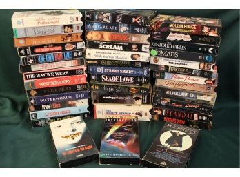 40 VHS Tapes  (31)