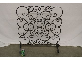 Wrought Iron  Plant Holder, 29'x 33', Will Hold 11 Pots   (211)