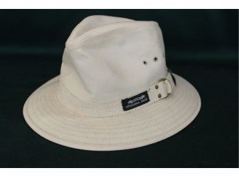 Original Panama Jack Hat, Canvas, Size Medium  (306)