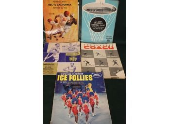 Sporting Events - USC Vs Calif, 1963, LA B Ball Classic 1960,  Ice Follies 1976,  Track & Field 1962