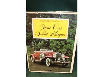 'Great Cars & Grand Marques' 1976 Hard Cover Book, 240 Pages  (118)