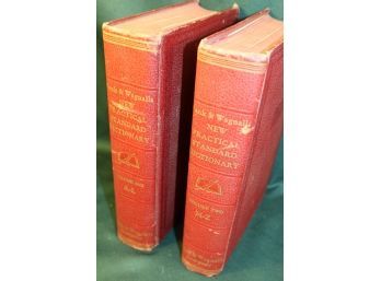 Vol 1&2 Funk & Wagnalls New Practical Standard Dictionary, 1945  (326)