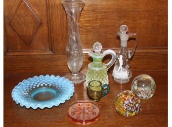 Assorted Antique Glass Lot   (357)