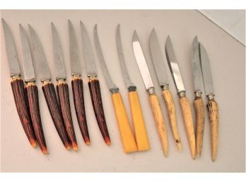 Lot Of 13 Dinner Knives (494)