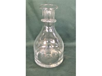 Large Clear Glass Jug, 10'H   (123)