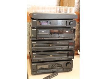 6 Piece Sony Component Stereo System  (248)