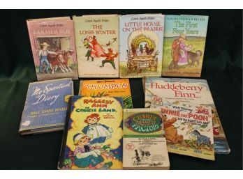 Children's Books - Laura Ingalls Wilder, Raggedy Ann, Thumper, Signed Dale Evens Rogers Diary, More   (204)