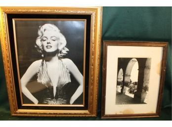2 Framed Photos - Marilyn Monroe And Photo By Perry Sparks  (44)
