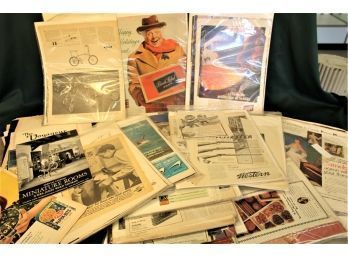 Large Collection Of Magazine Covers And Tear Sheets  (10)