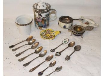Tea Infuser, Tea Strainers, Collectible Spoons