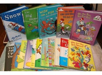 16 Cat In The Hat 'learning Library' Beginners Books
