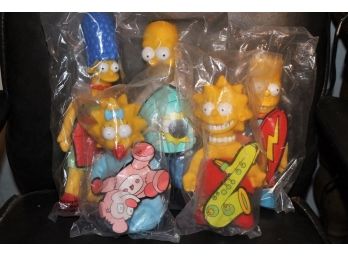 The Simpsons Dolls  Mint In Package ~ Homer, Marge, Bart, Lisa & Maggie