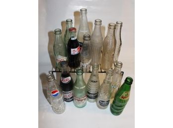 Vintage Soda Pop Bottle Collection
