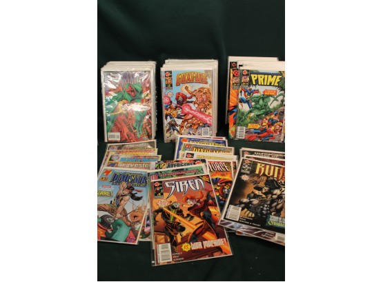 130 Assorted 1990's  Marvel & Malibu Comic Books  (19)