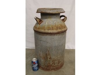 Antique 5 Gal Milk Can, Carnation Co., 28'H  (337)