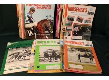 31- 1960's & 70's Horseman's Journal Periodical Magazines      (392)