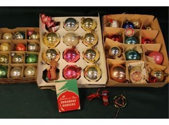 3 Boxes Of Vintage Glass Ornaments (9)