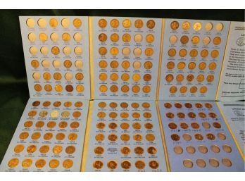Lincoln Head Cent - 1909-1971 W/some Missing   (88)