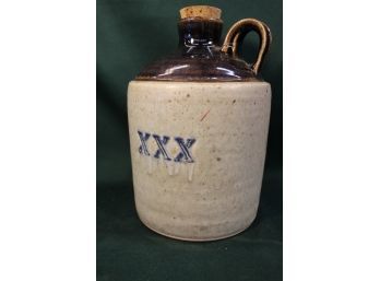 Antique 1 Gal Stoneware Whiskey Jug, 11'H  (339)