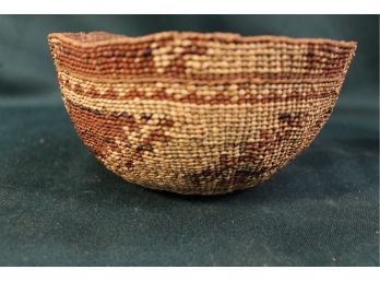 Antique Hupa 6.5'D Polychrome Hupa Bowl   (125)