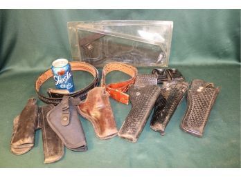 Antique & Vintage Leather Belts And Holsters  (48)