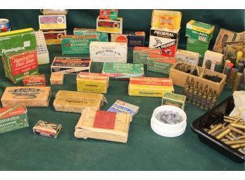 Lot Of Assorted Vintage Ammunition *   (348)