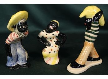 Group Of 3 Shearwood Pottery Figurines (repaired Chip As Shown)  (29)