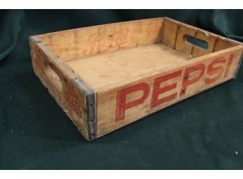 Vintage Wood Pepsi Crate, 18.5'x 12'   (24)