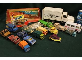 Vintage Toy Cars & Trucks -  Tootsietoy, Matchbox, Solido(28)