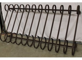 Wrought Iron Antique Outdoor Window Covering From Pine St School, Redding, Ca  (350)