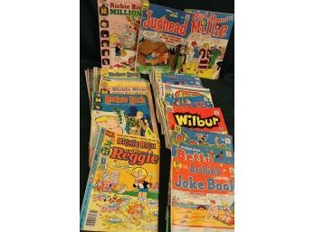 Vintage Comic Books - 38 Total - Archie, Jughead, Richie Rich, Harvey, More  (378)